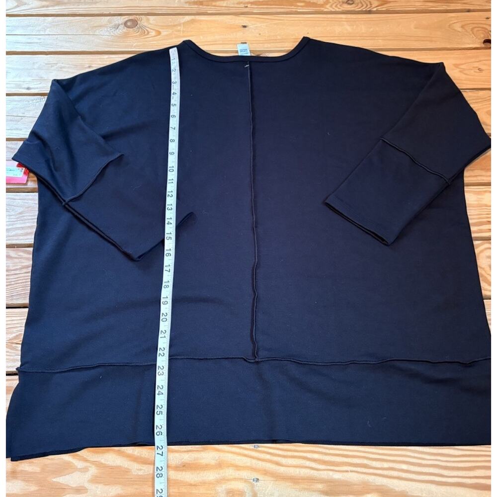 Spanx NWT Women’s P.l.t Dolman Sweatshirt Size XL Black T10 - Picture 6 of 8